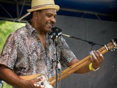 Blues musician Earl ‘Guitar’ Williams will be the headlining performer for Friday night’s Black Belt Birding Festival Expo, to be held at Lions’ Park in Greensboro from 5:00 to 8:00 p.m. Photo by Roger Stephenson.