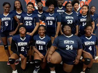 Lady Rams volleyball team