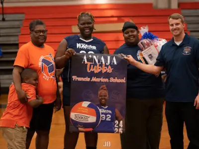 A’Naja Tubbs and family